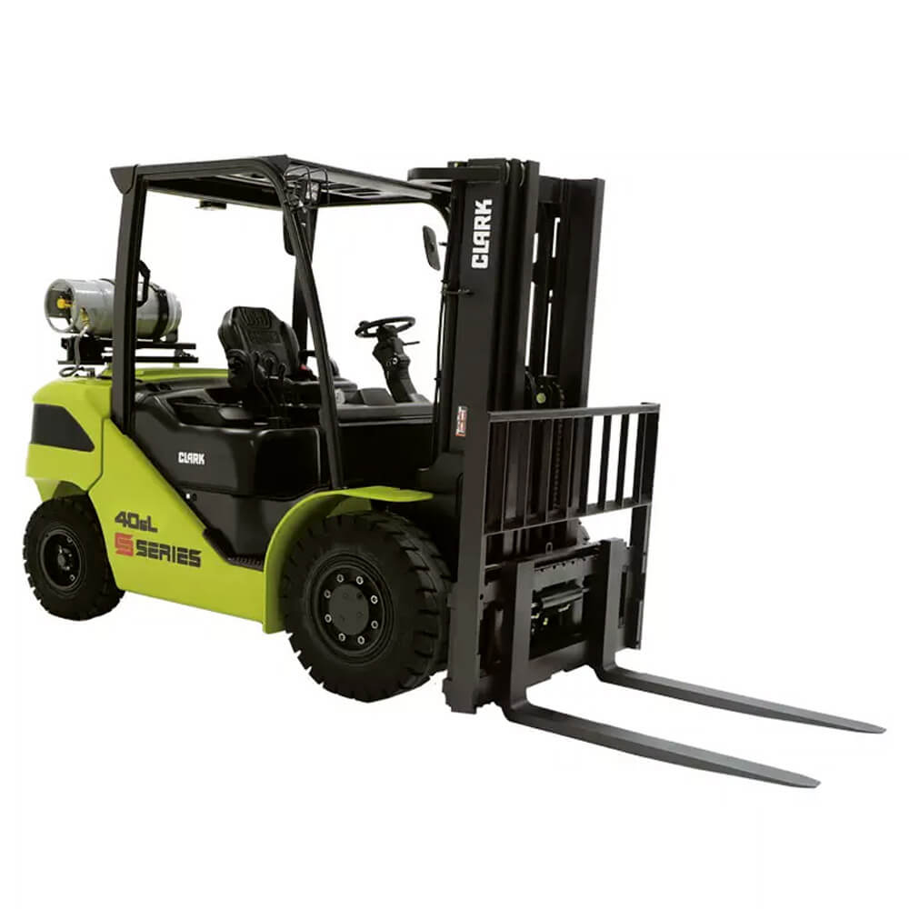 Forklift unloading commercial goods from a lorry in Croydon