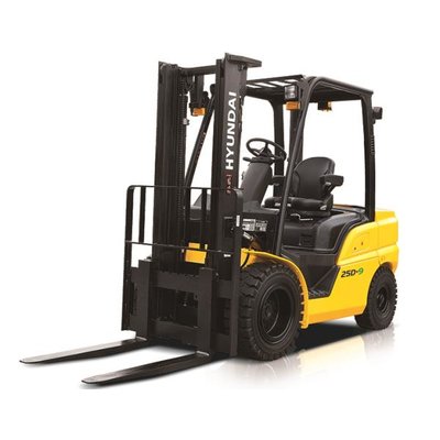 Forklift unloading pallets from a truck in Croydon